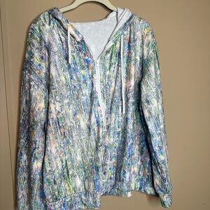 Multicolor Abstract Women's Hoodie